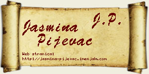 Jasmina Pijevac vizit kartica